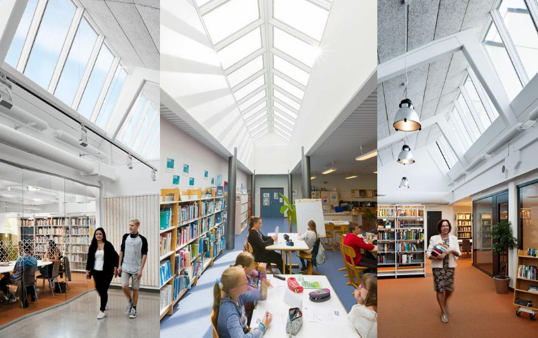 skylights in schools compilation