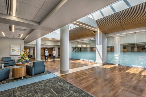 Healthcare Atrium with Natural Light