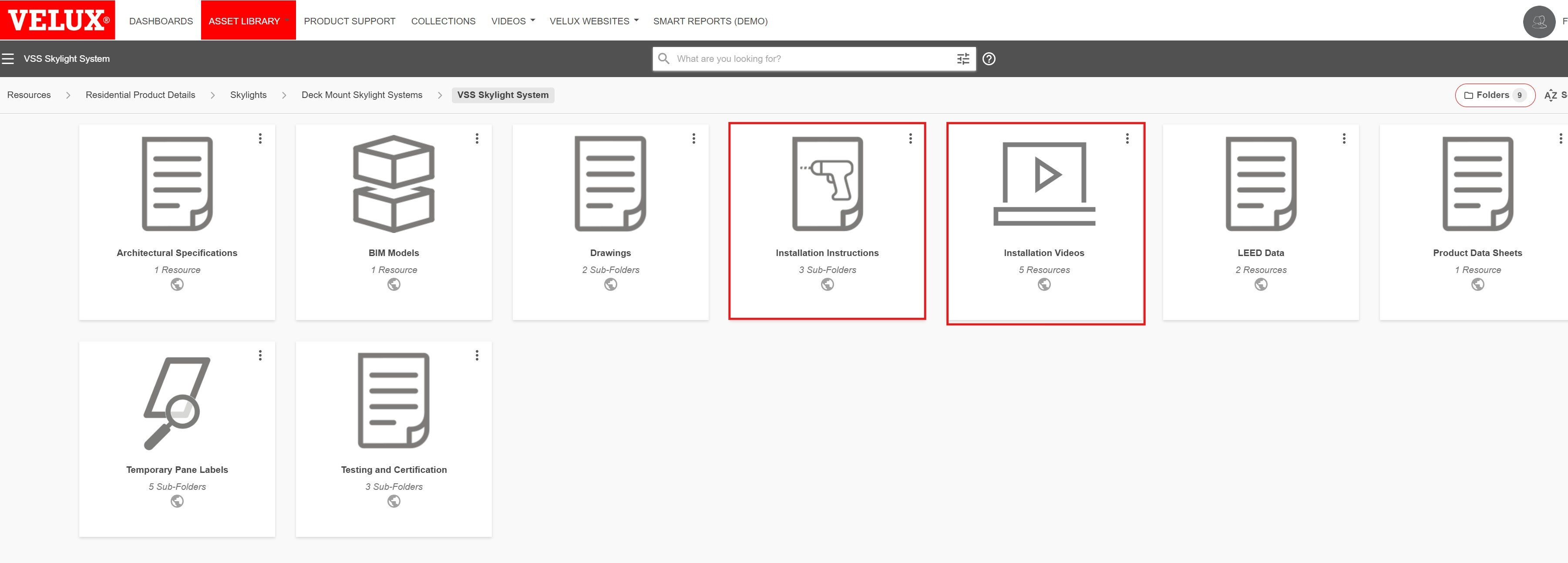 Skylight Installation Instructions as they appear in DASI