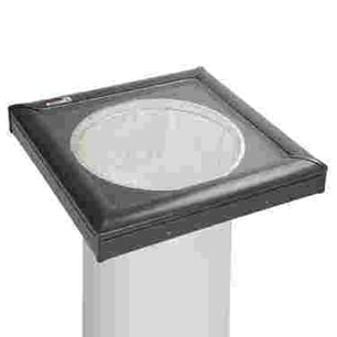 TZR Wildfire Sun Tunnel with a diamond wire mesh screen resists fire