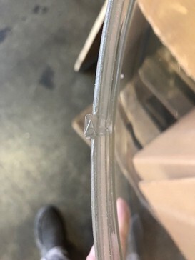 acrylic dome markings is with an A