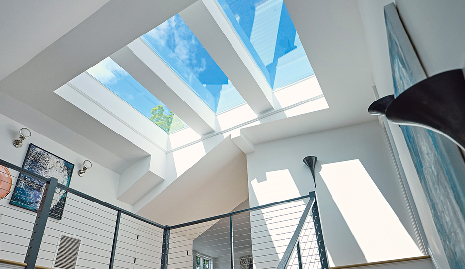 SkyMax skylights are a unique skylight install