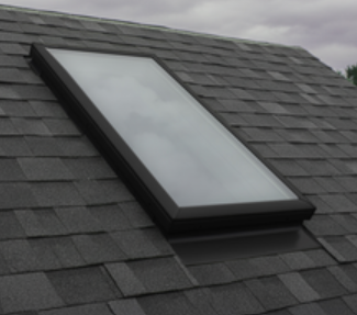 VELUX Black Frame skylight on a roof