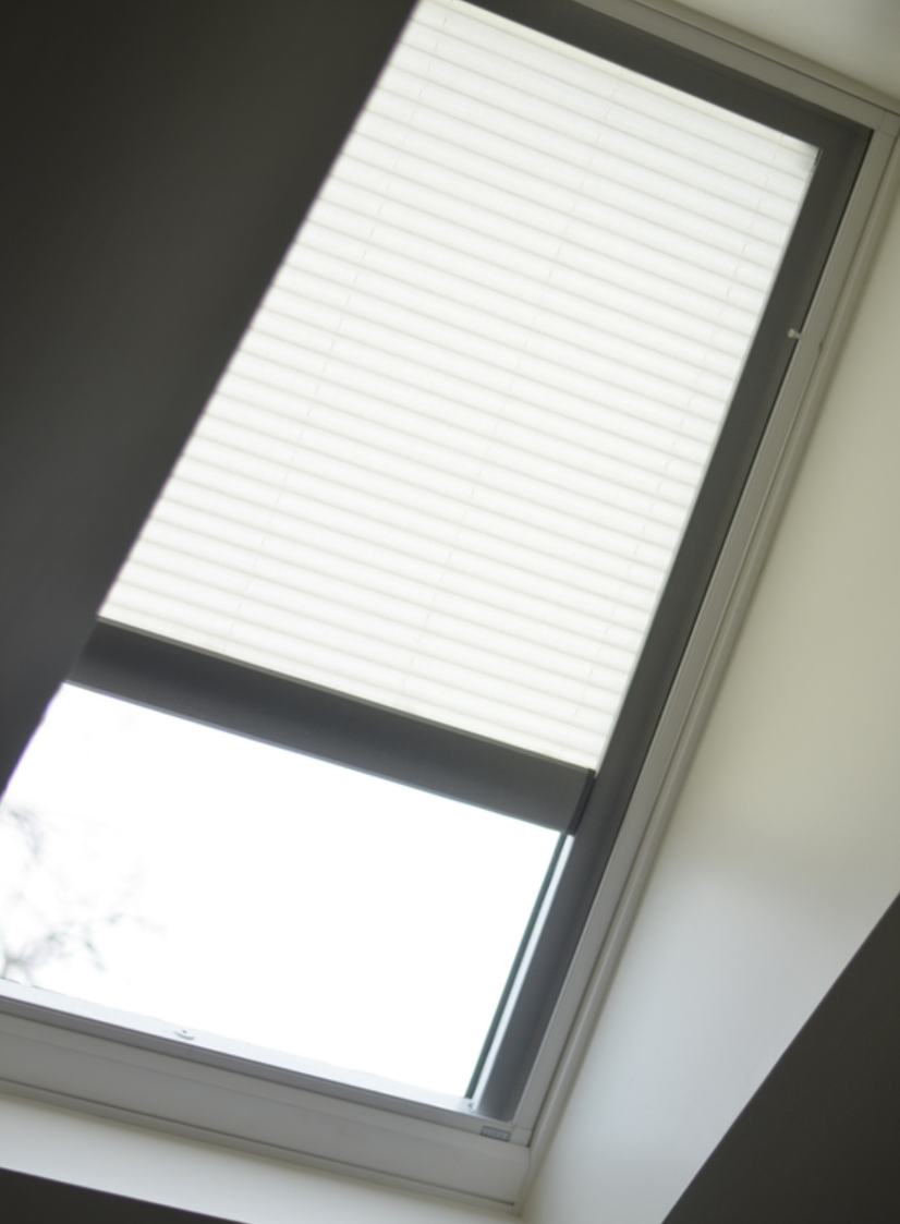 VELUX Skylight Shade in a bathroom
