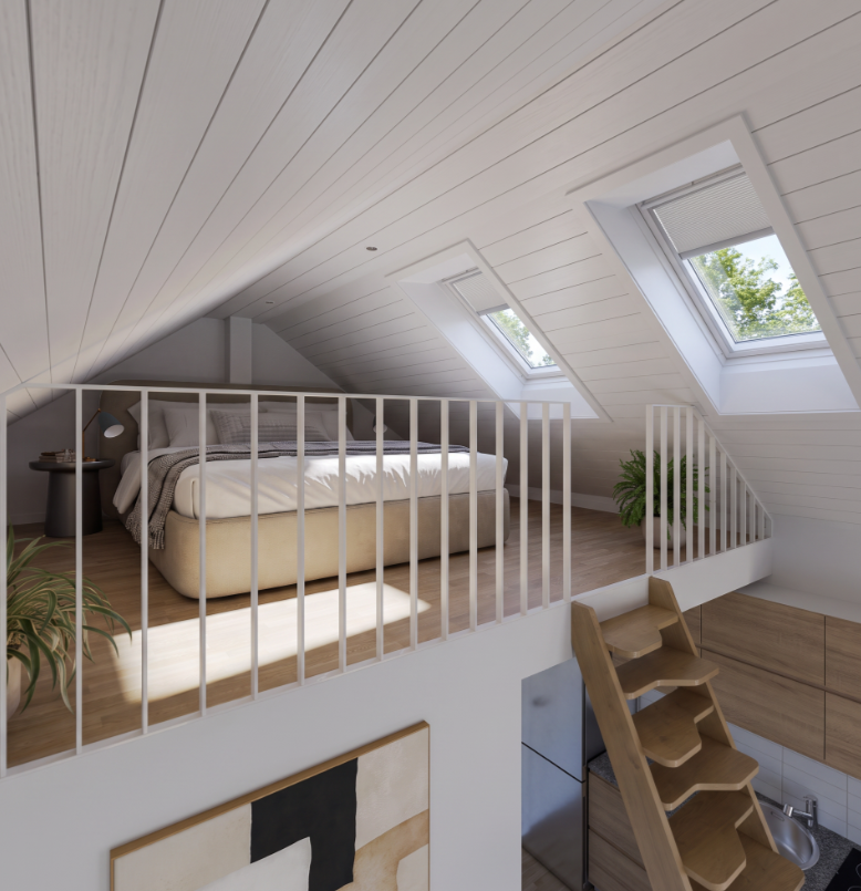 Skylights in an ADU can help make it an eco-friendly home